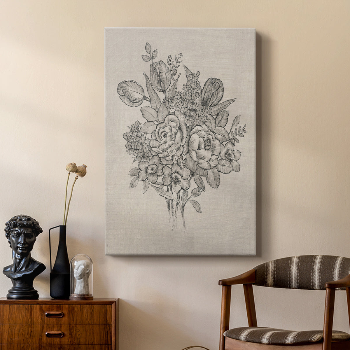 Floral Bouquet II - Canvas Art Print