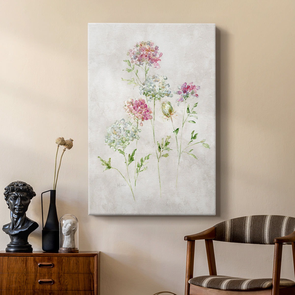 Soft Lace II - Canvas Art Print