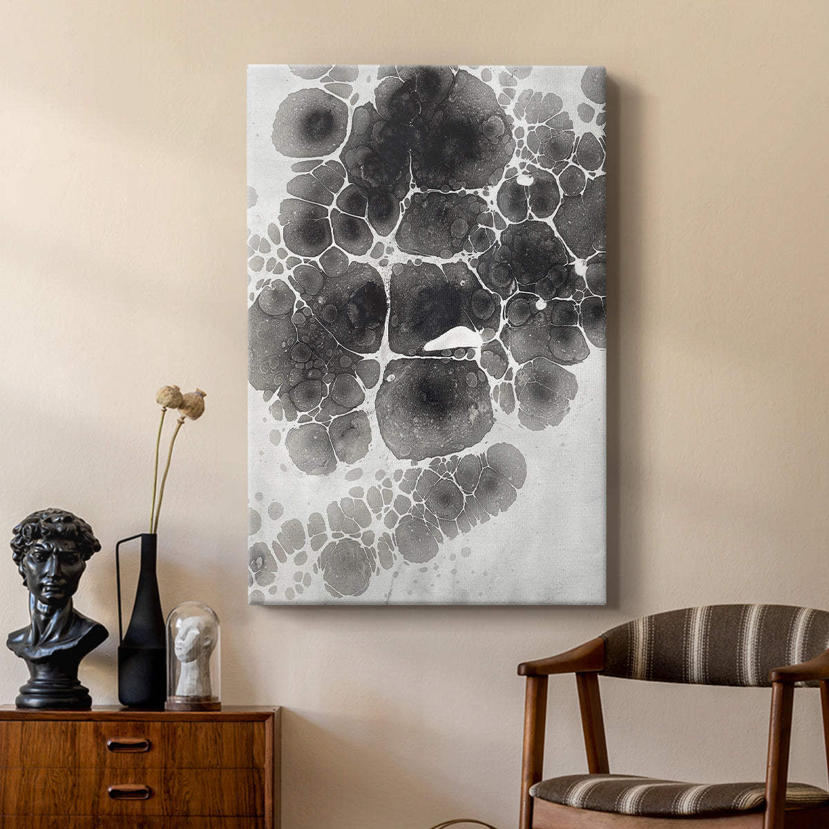 Marbling XII - Canvas Art Print