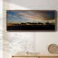 Sunlit Horses V - Floater Framed Canvas Print