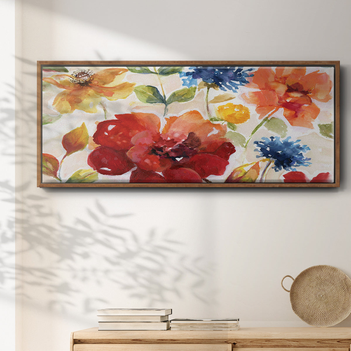 Summer Salsa - Floater Framed Canvas Print