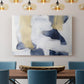 Blue and Gold Abstract CLII - Canvas Art Print