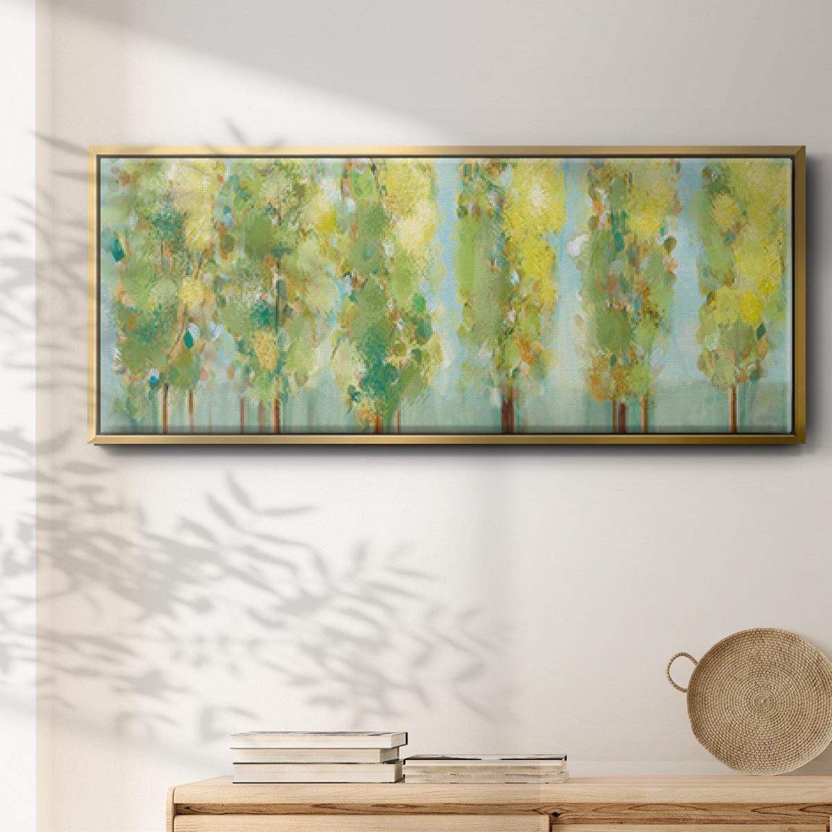 Turnwood - Floater Framed Canvas Print