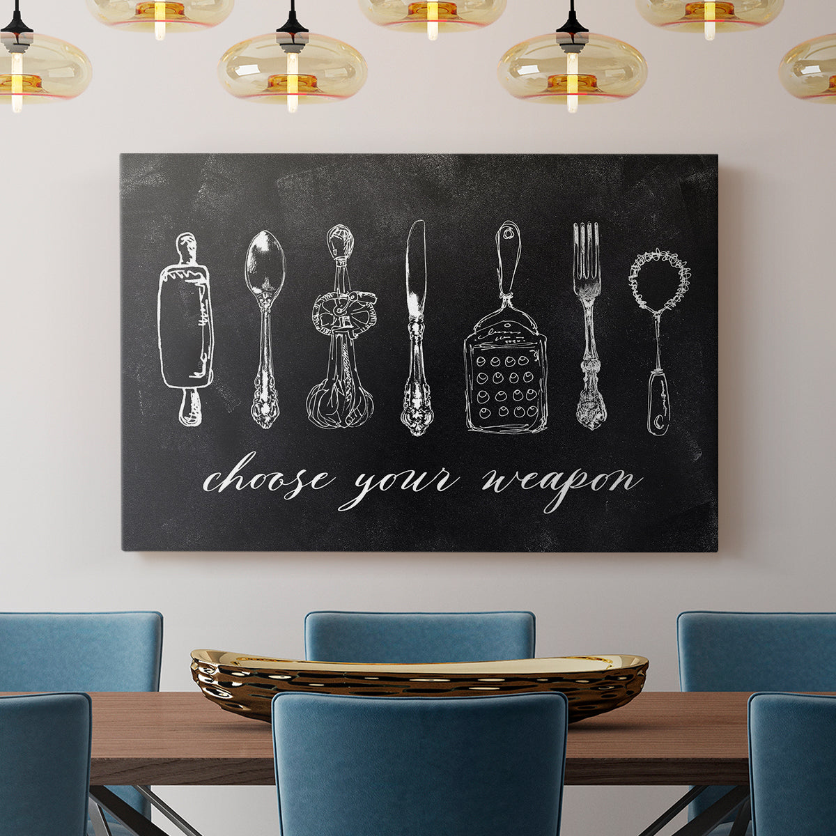 Choose Your Weapon - Canvas Art Print