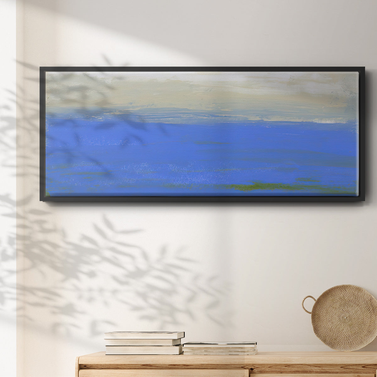 North Fork I - Floater Framed Canvas Print