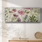 Meadow Flowers II - Floater Framed Canvas Print