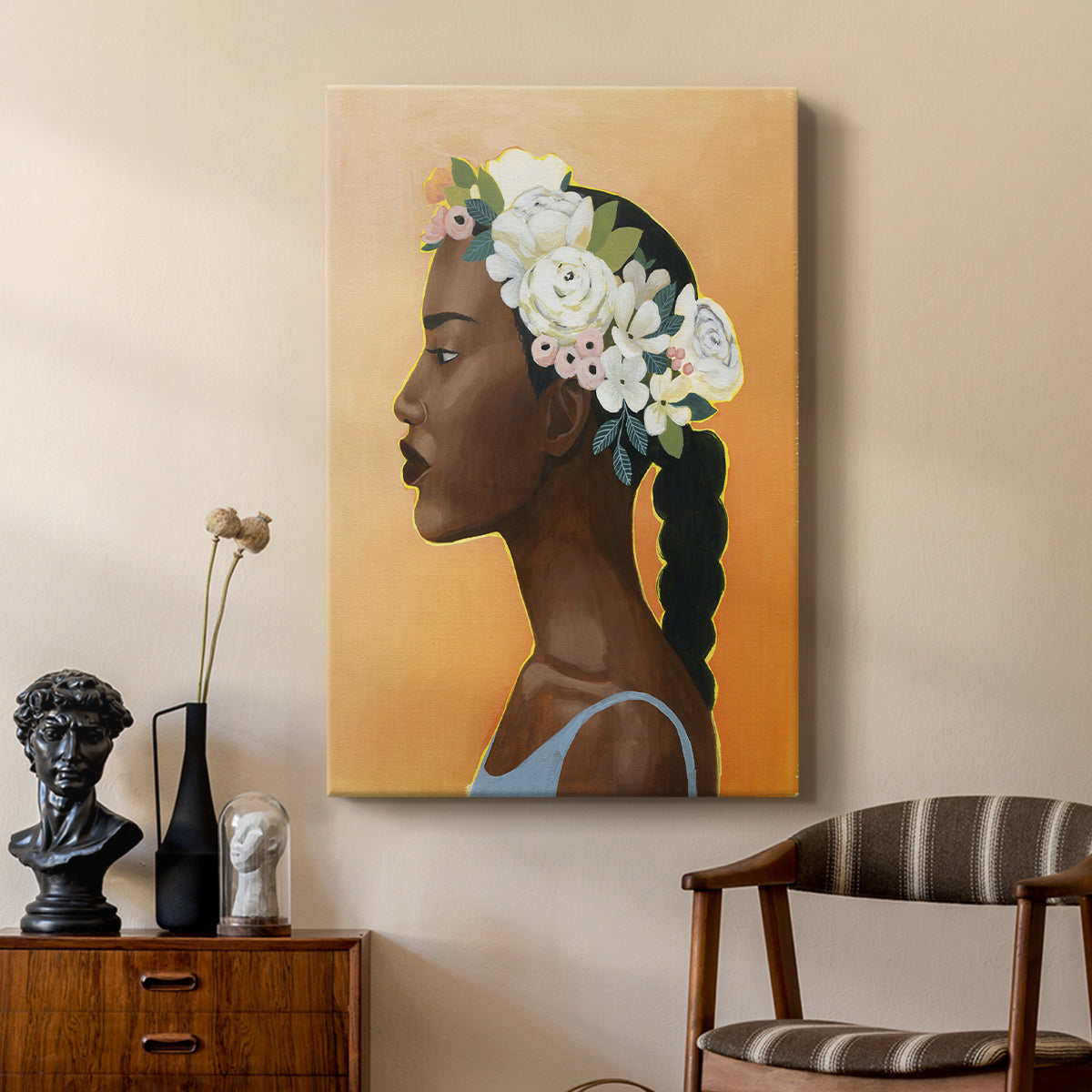 Modern Laurel II - Canvas Art Print