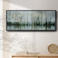 Mirrored Pond - Floater Framed Canvas Print