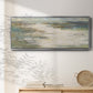 Misty Coast - Floater Framed Canvas Print