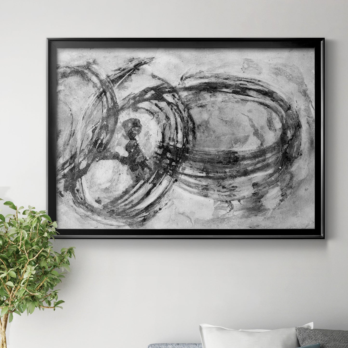 Infinity Rings II Premium Classic Framed Canvas - Ready to Hang