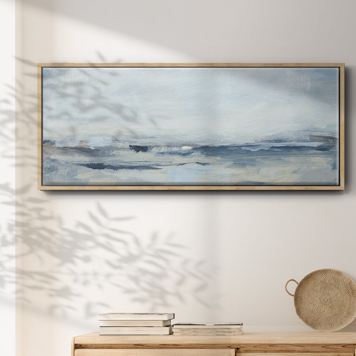 Sailing I - Floater Framed Canvas Print