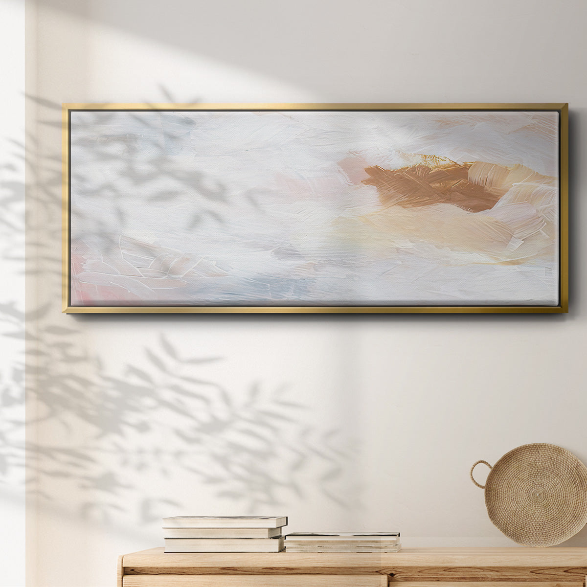 Dusk Clouds II - Floater Framed Canvas Print