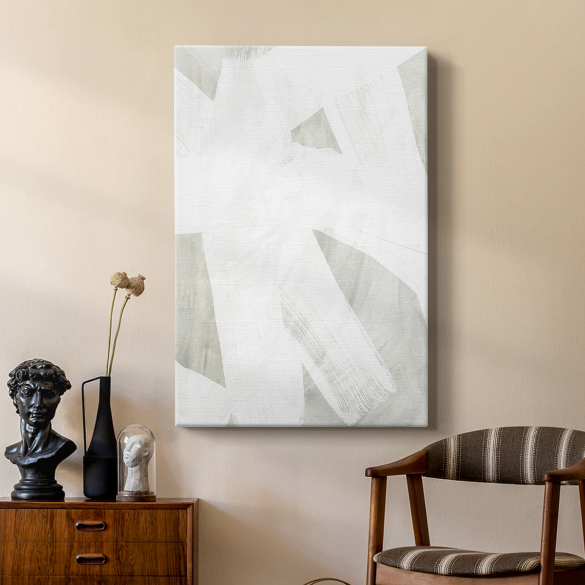 Stone Brush II - Canvas Art Print
