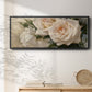 La Roseraie II - Floater Framed Canvas Print