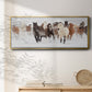 Pasture Run - Floater Framed Canvas Print