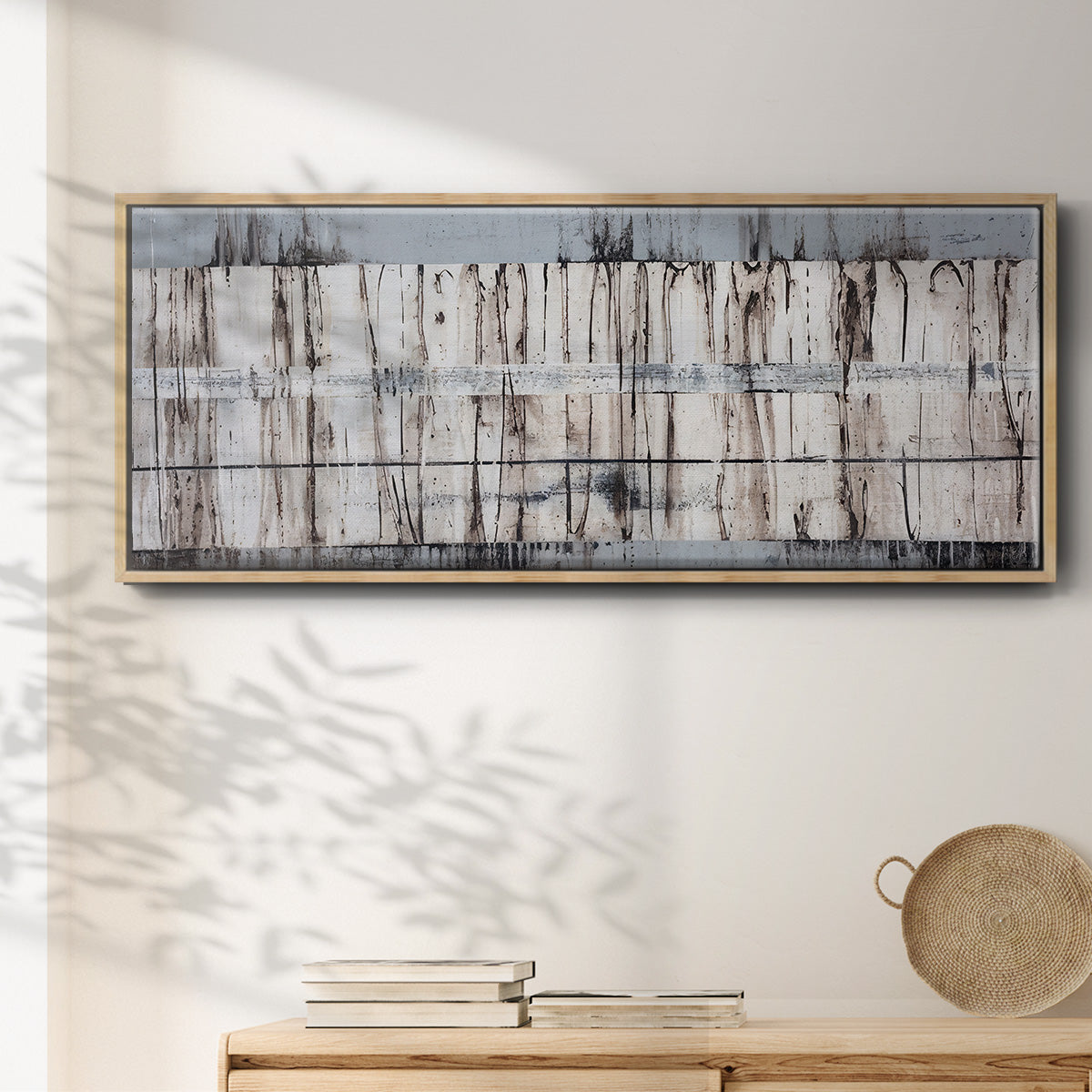 Granite - Floater Framed Canvas Print