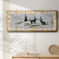 Black Cat Collection D - Floater Framed Canvas Print