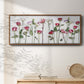 Rouge Moderne Panel - Floater Framed Canvas Print