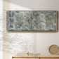Recurrent - Floater Framed Canvas Print