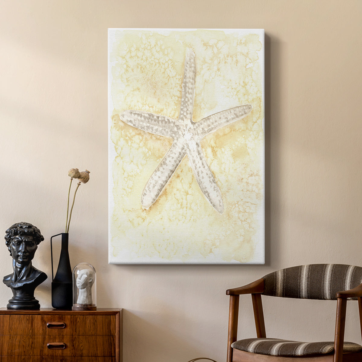 Salty Seashell I - Canvas Art Print