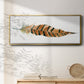 Tail Feather I - Floater Framed Canvas Print
