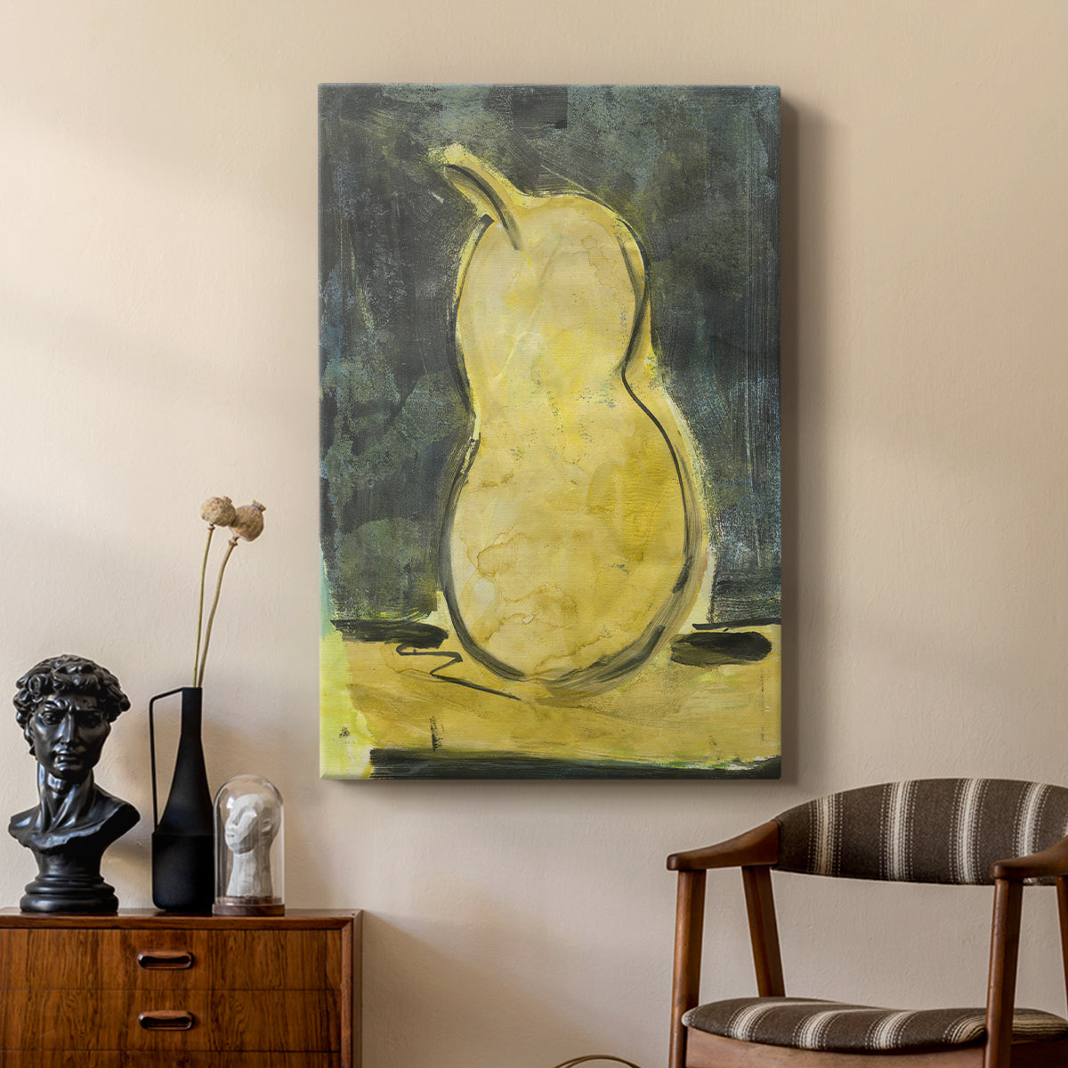 Urban Pear I - Canvas Art Print