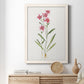 Delicate Pink II - Premium Canvas Framed in Barnwood - Ready to Hang