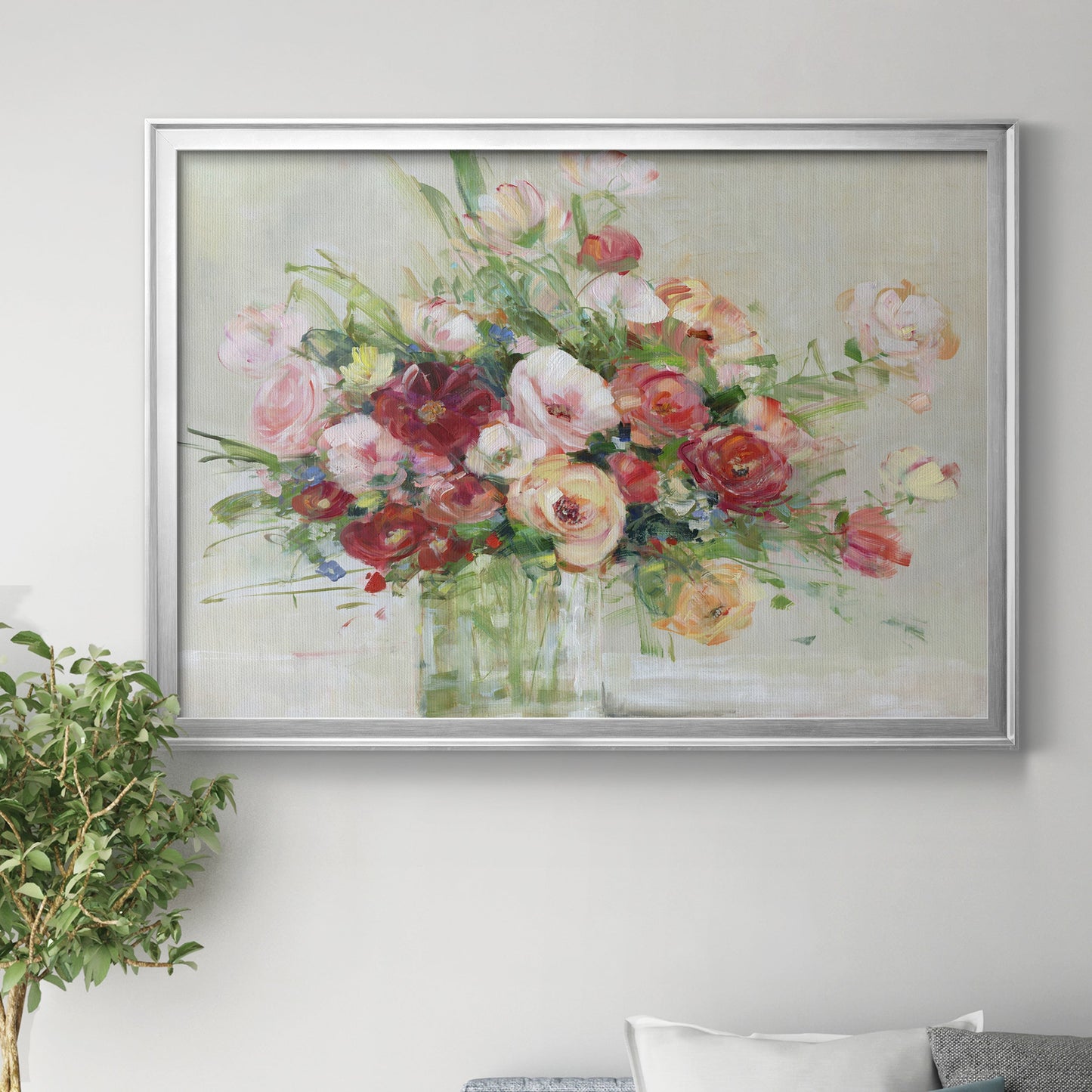 Just Peachy Premium Classic Framed Canvas - Ready to Hang