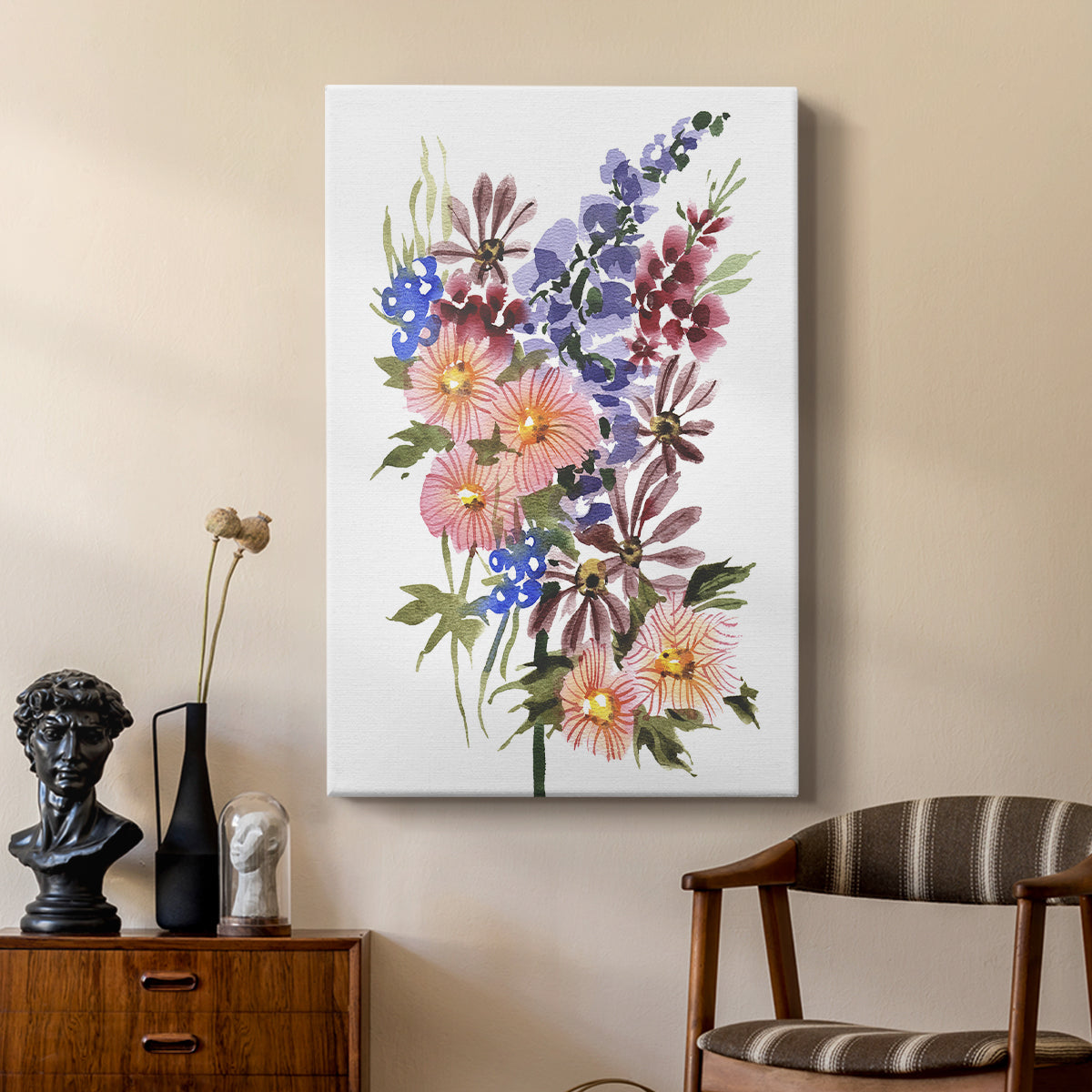 Garden Bouquets III - Canvas Art Print