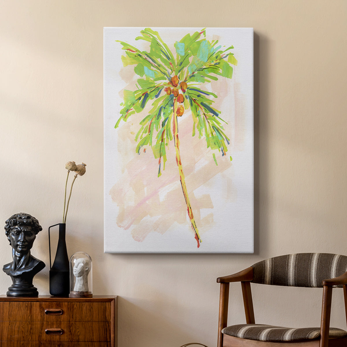 Coconut Palm I - Canvas Art Print