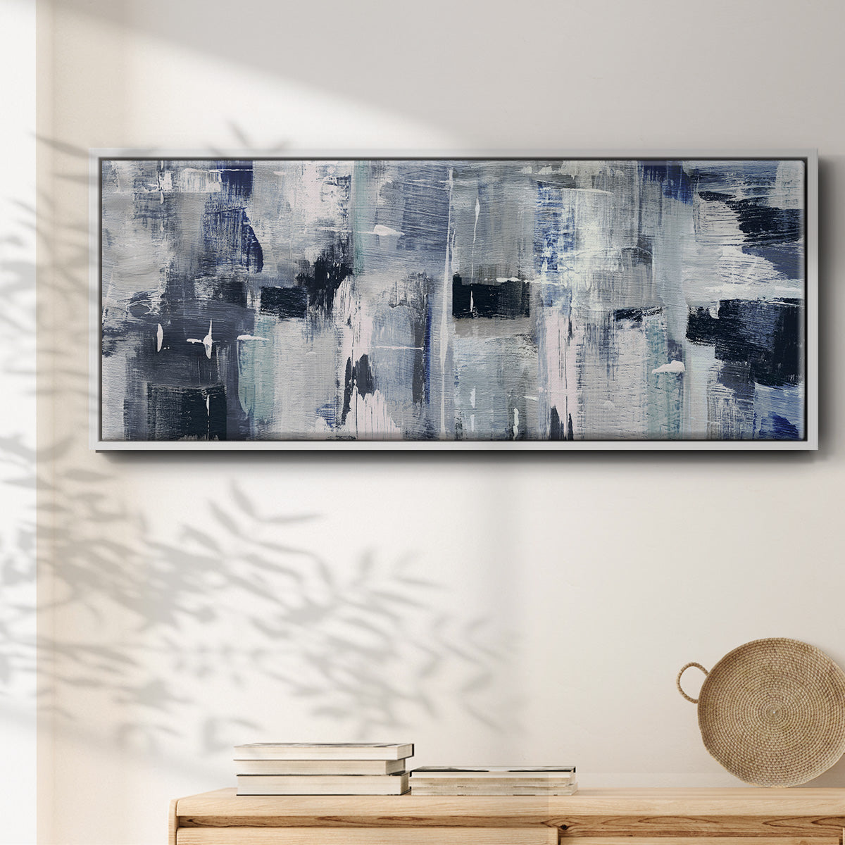 Spring Mountains - Floater Framed Canvas Print