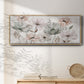 Blushing Garden - Floater Framed Canvas Print