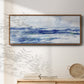 Soft Ocean Waters II - Floater Framed Canvas Print