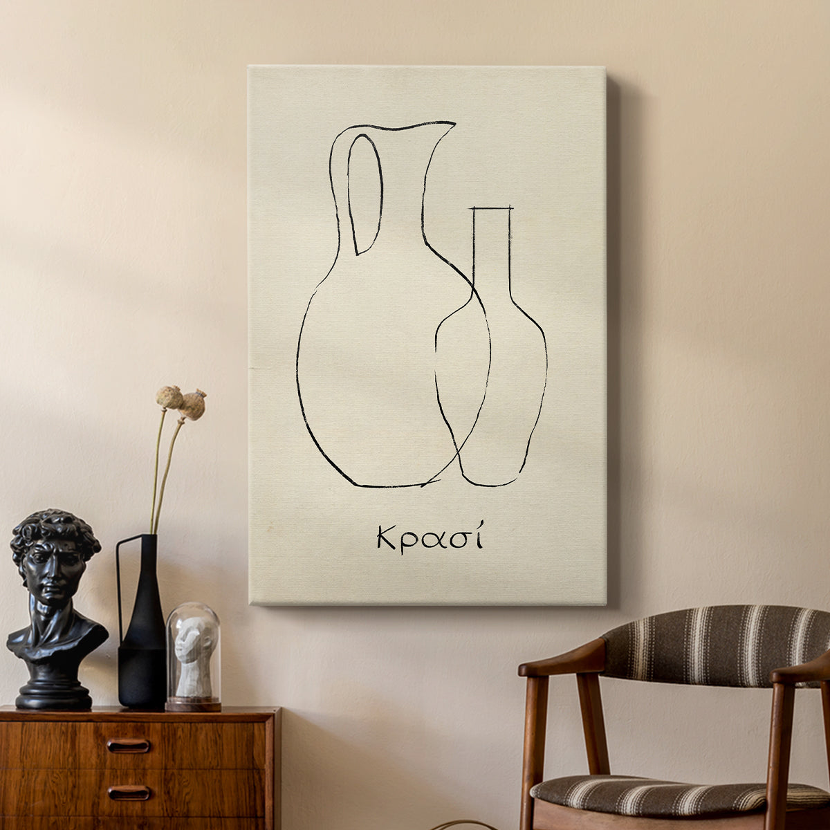 Greek Blessing II - Canvas Art Print