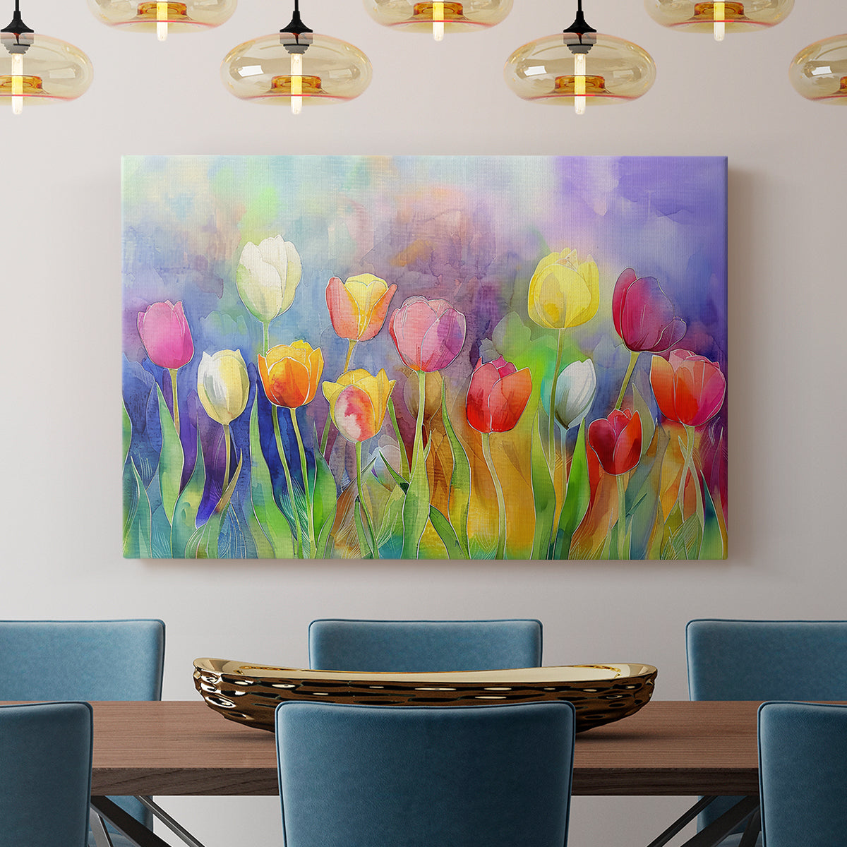 Floral Watercolor XVI - Canvas Art Print