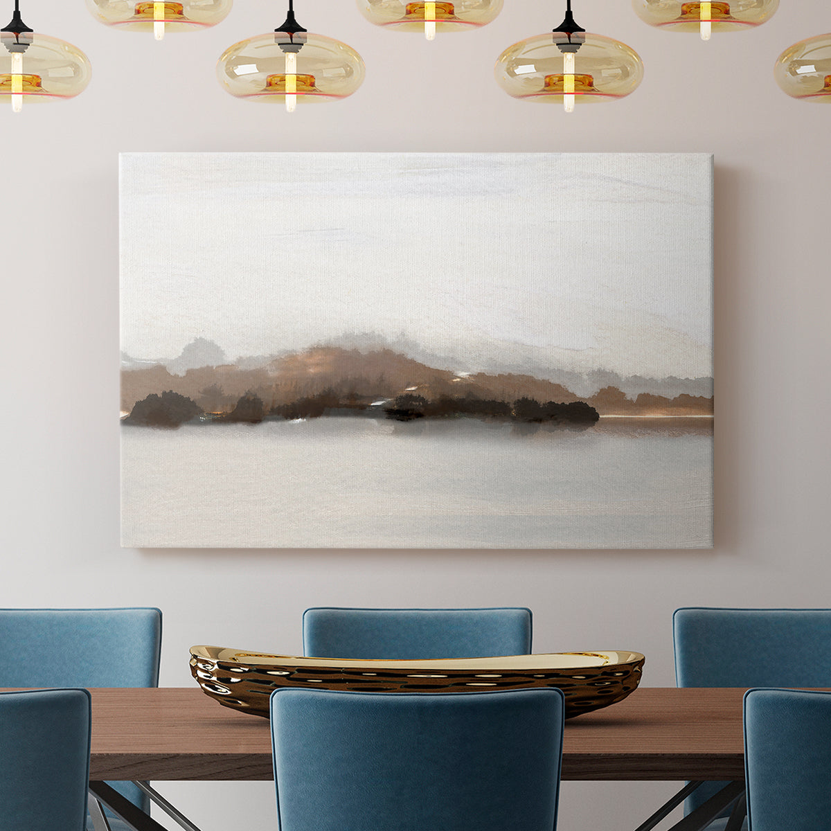 Slauson Mountain at Dusk - Canvas Art Print