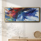 Color Burst  - Floater Framed Canvas Print