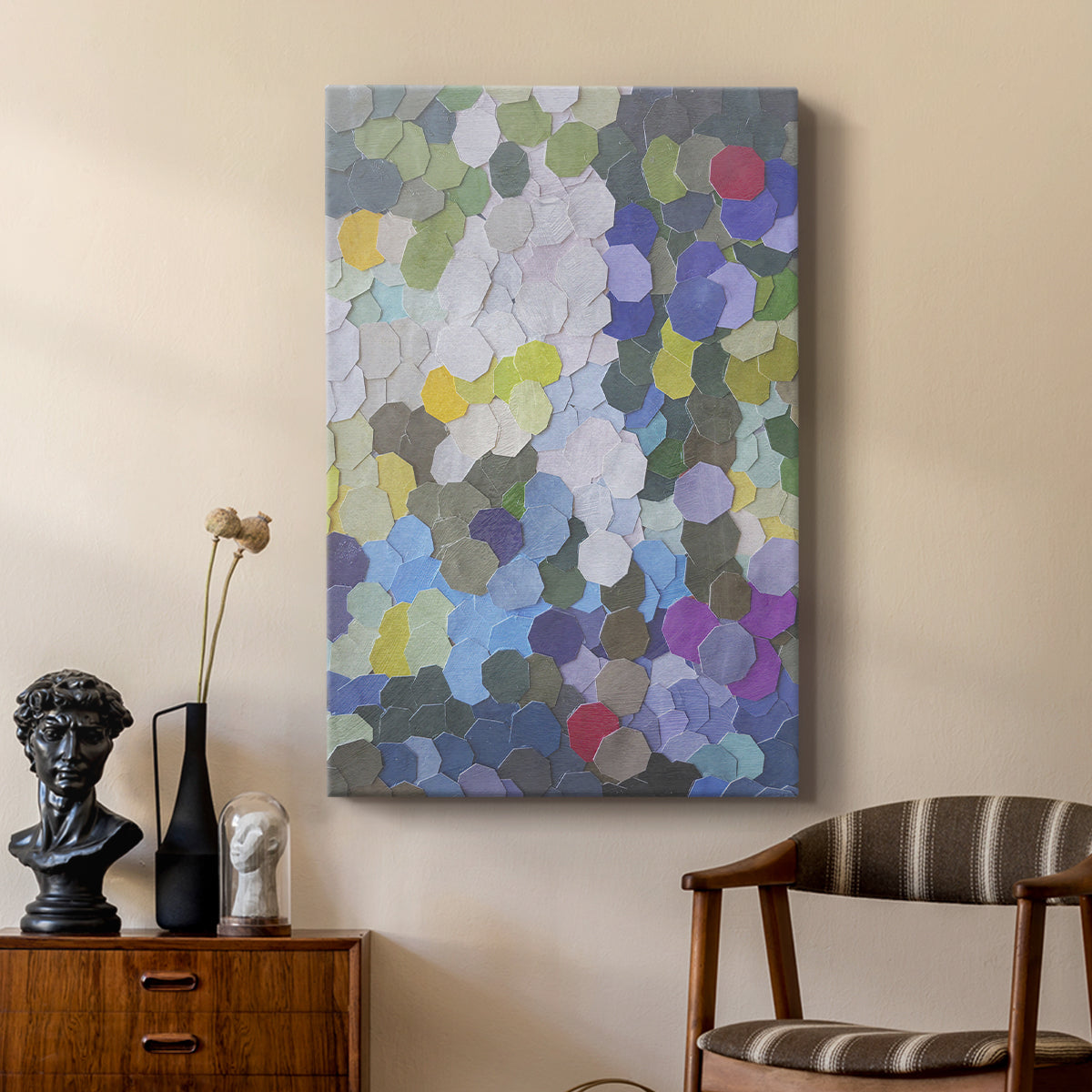 Doris Duke Garden - Canvas Art Print