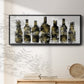 Wine Selection - Floater Framed Canvas Print