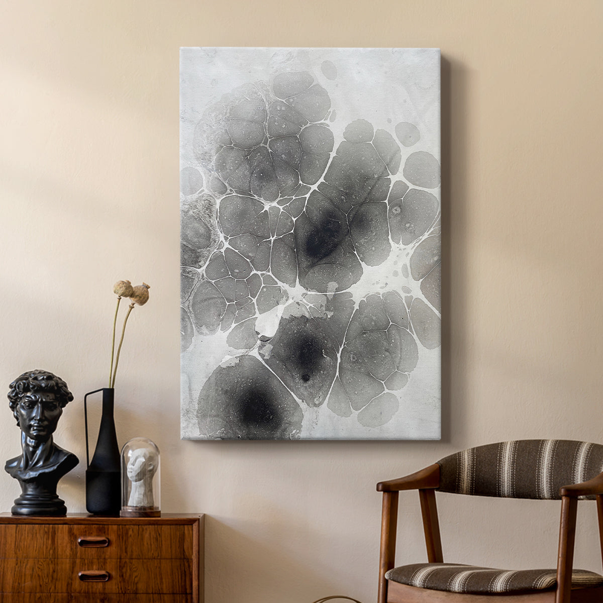 Marbling XI - Canvas Art Print