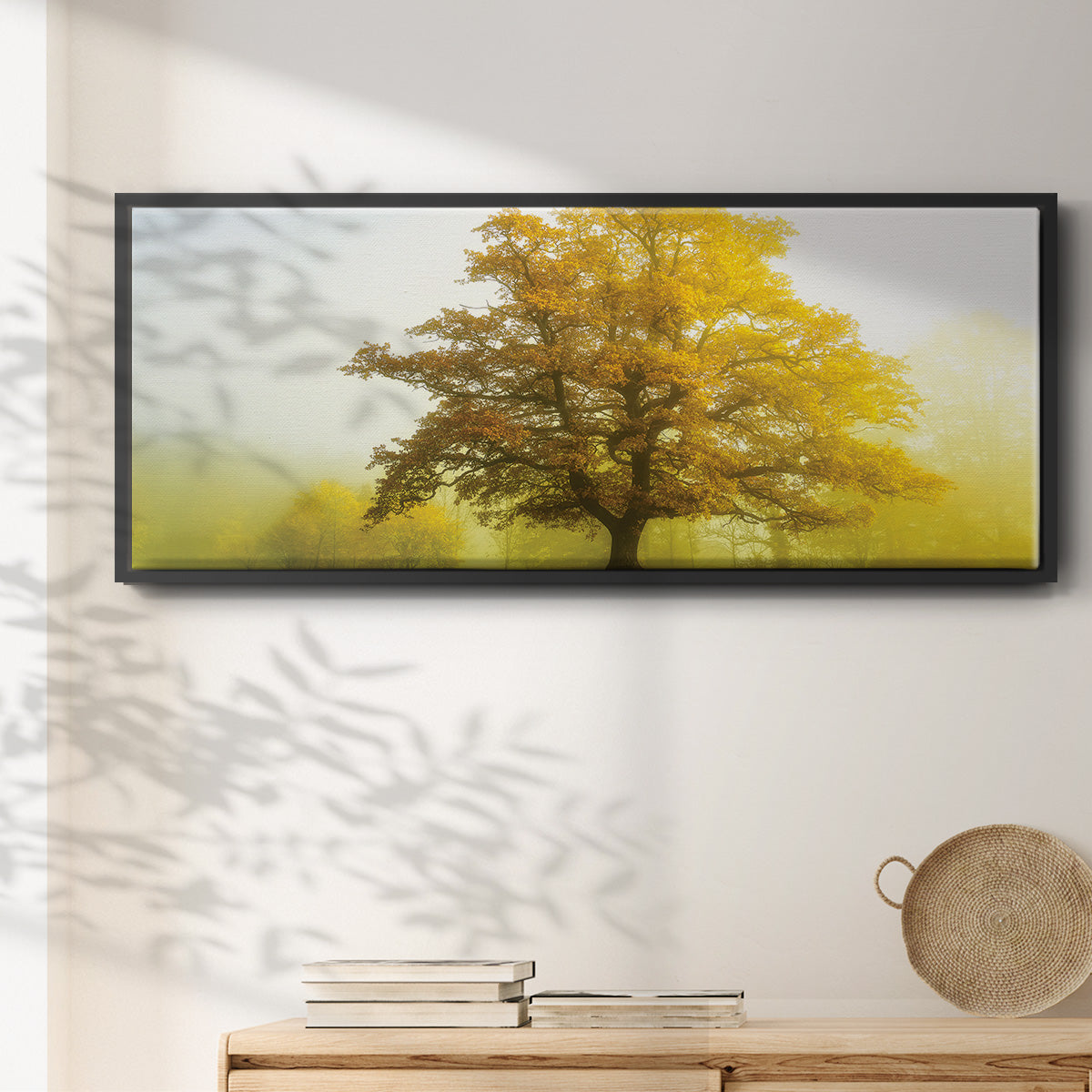The Sentinel - Floater Framed Canvas Print