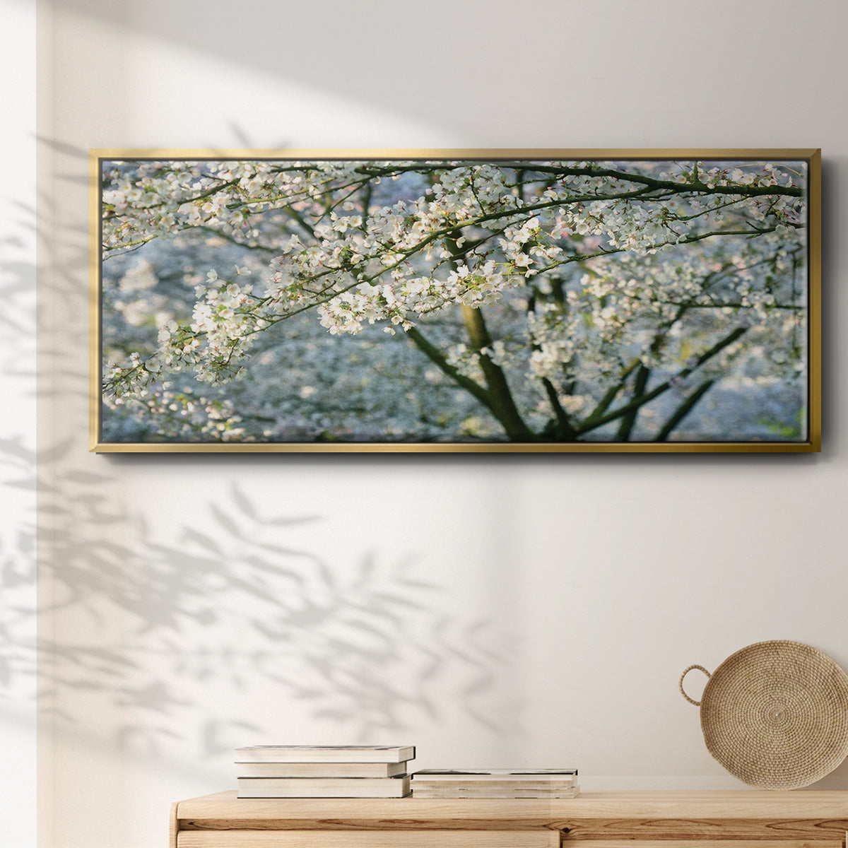 In All Your Glory - Floater Framed Canvas Print