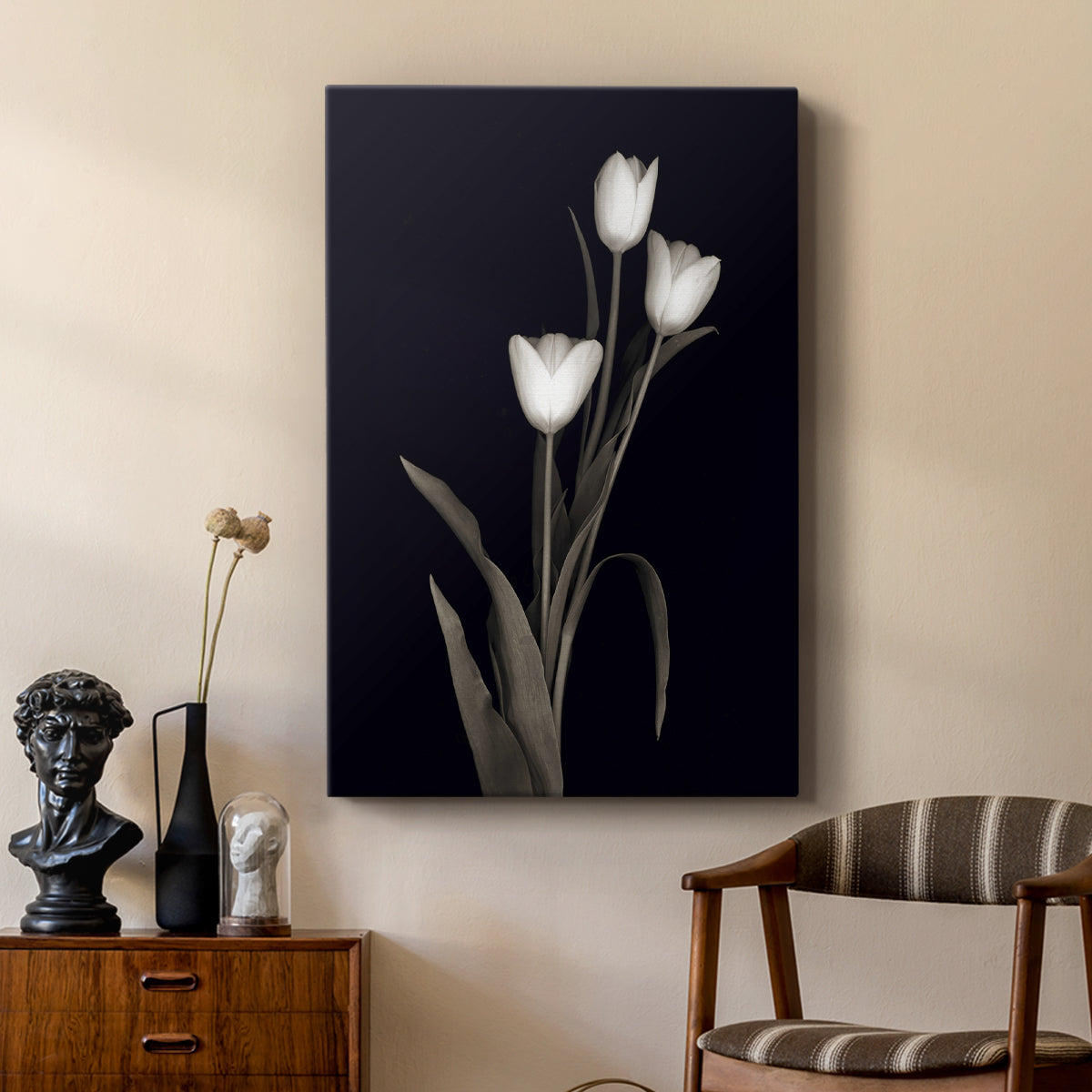Tulip Pose I - Canvas Art Print