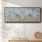 Meadow Spring Blooms - Floater Framed Canvas Print