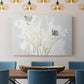 Grey Floral Painting XCIV - Canvas Art Print