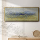 Open Terrain II - Floater Framed Canvas Print