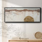 Winter Medallion III - Floater Framed Canvas Print