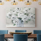 Tender White Roses - Canvas Art Print
