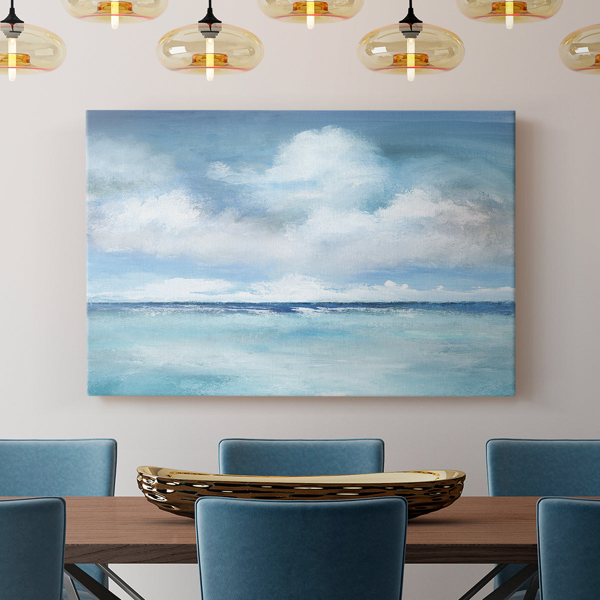 Caribbean Clouds - Canvas Art Print