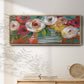 Color Burst I - Floater Framed Canvas Print